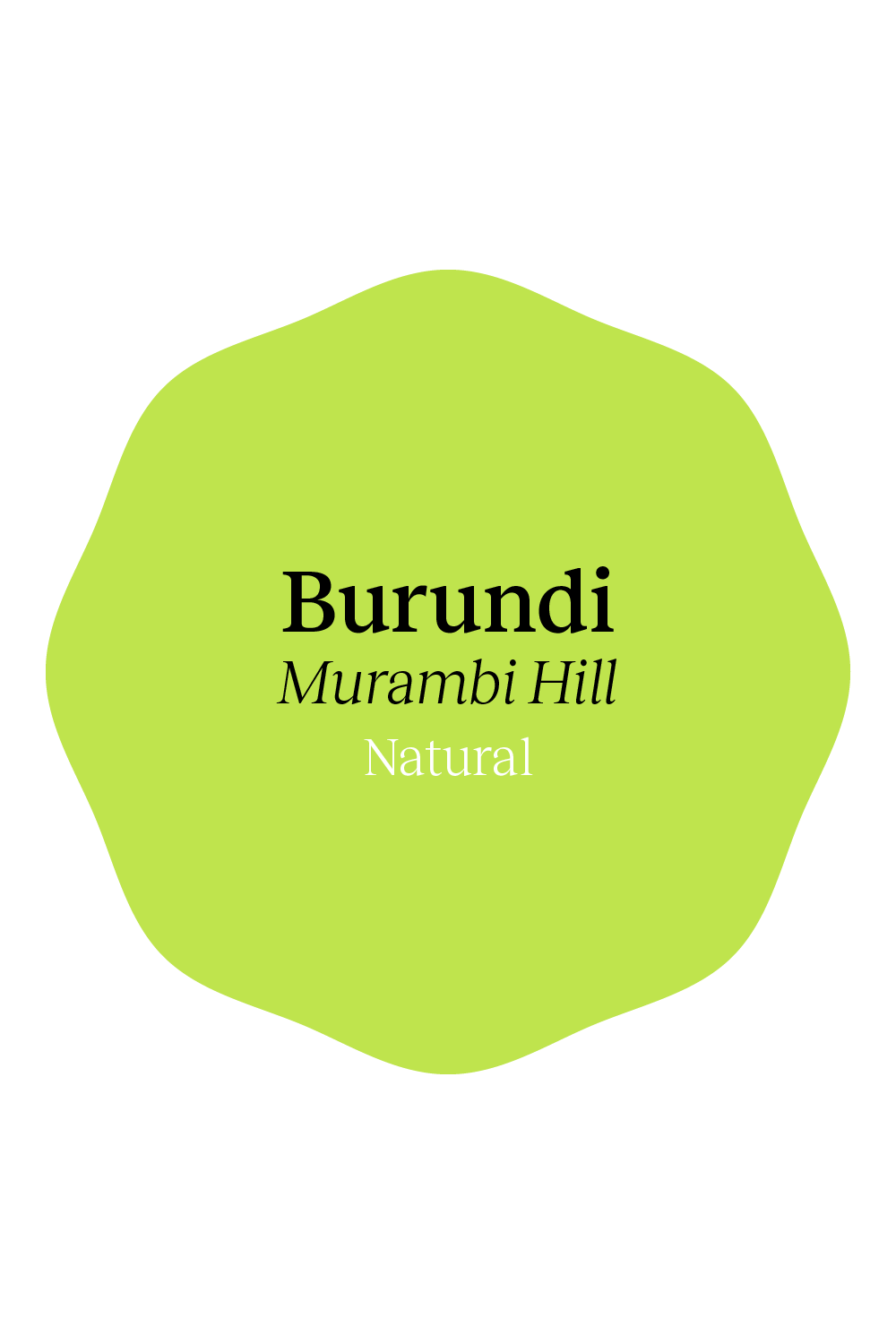 Burundi Murambi Hill Natural